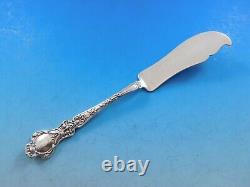 Nuremburg by Alvin Sterling Silver Master Butter Flat Handle 7 Serving Heirloom