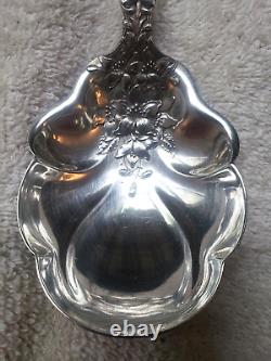 OLD ORANGE BLOSSOM ALVIN sterling silver art nouveau BERRY SPOON 7 7/8 no mono