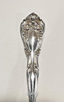 ONE Alvin Sterling Silver Chateau Rose Serving Spoon 8-3/8 Lg 60.8 Grams