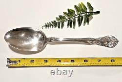ONE Alvin Sterling Silver Chateau Rose Serving Spoon 8-3/8 Lg 60.8 Grams