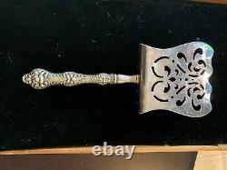 Old Orange Blossom By Alvin Sterling Silver Hooded Asparagus Server