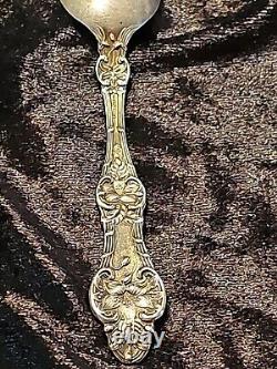 Old Orange Blossom Teaspoons By Alvin Sterling Lot Of 5