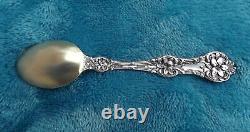 Old Orange Blossom by Alvin 4 Sterling demitasse spoon set of 4 mono S