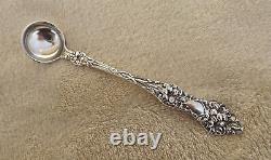 Old Orange Blossom by Alvin 5 1/8 original Sterling mustard ladle no mono