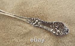 Old Orange Blossom by Alvin 5 1/8 original Sterling mustard ladle no mono