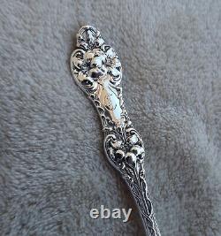 Old Orange Blossom by Alvin 7 1/4 Sterling master butter knife mono C