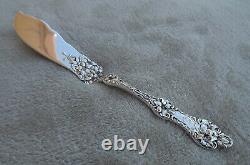 Old Orange Blossom by Alvin 7 1/4 Sterling master butter knife mono C