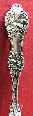Old Orange Blossom by Alvin 7 1/8 Sterling Silver Master Butter Knife NO Mono