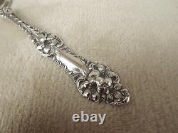 Old Orange Blossom by Alvin 8 1/2 Sterling Table spoon 1 of 3 no monos NICE