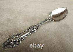 Old Orange Blossom by Alvin 8 1/2 Sterling Table spoon 1 of 3 no monos NICE