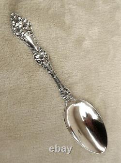 Old Orange Blossom by Alvin 8 1/2 Sterling Table spoon 1 of 3 no monos NICE