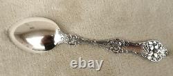 Old Orange Blossom by Alvin 8 1/2 Sterling Table spoon 1 of 3 no monos NICE