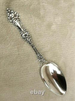 Old Orange Blossom by Alvin 8 1/2 Sterling serving spoon(s) 1 of 3 no mono Nice