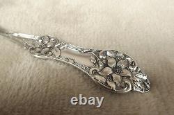 Old Orange Blossom by Alvin 8 1/2 Sterling serving spoon(s) 1 of 3 no mono Nice