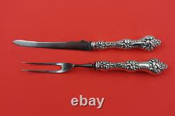 Old Orange Blossom by Alvin/Gorham Sterling Silver Steak Carving Set 2-piece