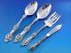 Old Orange Blossom By Alvin Sterling Silver Essential Serving Set 4-piece