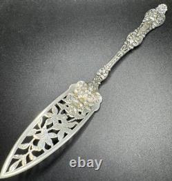 Old Orange Blossom by Alvin Sterling Silver Jelly Cake Server 9 1/8
