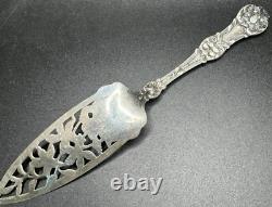 Old Orange Blossom by Alvin Sterling Silver Jelly Cake Server 9 1/8