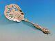 Old Orange Blossom By Alvin Sterling Silver Tomato Server Pierced With Blossoms