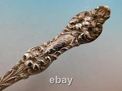 Old Orange Blossom by Alvin Sterling Silver Tomato Server Pierced with Blossoms