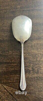 One Alvin Romantique Pattern Sterling Silver Serving Spoon