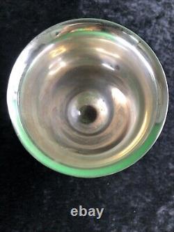 One Sterling Silver Water Goblet by Alvin #S249 Approx. 6.5 x 3.5 Wine Chalice