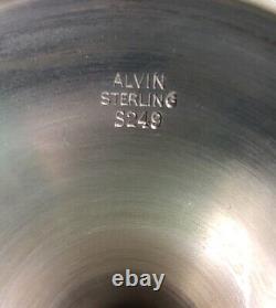 One Sterling Silver Water Goblet by Alvin #S249 Approx. 6.5 x 3.5 Wine Chalice
