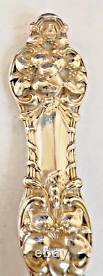 Orange Blossom By Alvin Sterling 7 5/8 Fancy Serving Fork No Mono Gorgeous