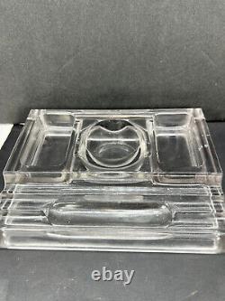 Perfume Bottle Silver Overlay Alvin Mfg. Co. 999 Fine Silver Glass organizer
