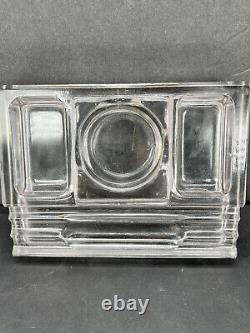 Perfume Bottle Silver Overlay Alvin Mfg. Co. 999 Fine Silver Glass organizer
