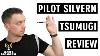 Pilot Silvern Tsumugi Sterling Silver Fountain Pen Review 4k