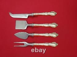 Pirouette by Alvin Sterling Silver Cheese Serving Set 4 Piece HHWS Custom