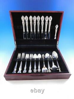 Pirouette by Alvin Sterling Silver Flatware Set for 8 Service 45 pieces