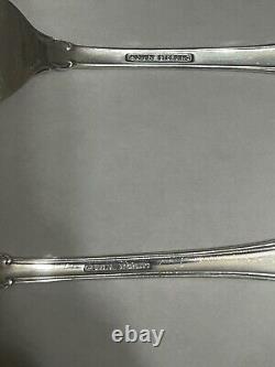 Pirouette by Alvin Sterling Silver Regular Size Place Setting(s) 4pc Flatware