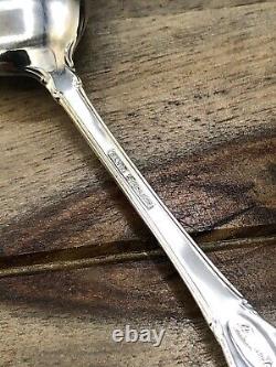 Pirouette by Alvin Sterling Silver set of 4 Soup Spoons 7