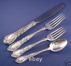 Prince Eugene-alvin 4pc Sterling Dinner Place Setting-modern