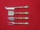 Prince Eugene By Alvin Sterling Silver Cheese Serving Set 4 Piece Hhws Custom