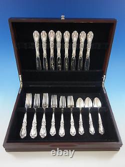 Prince Eugene by Alvin Sterling Silver Flatware Set for 8 Service 32 pieces