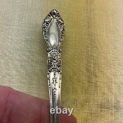 Prince Eugene by Alvin Sterling Silver Iced Tea Spoons 7 1/2 Set Of 4 1950's