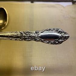 Prince Eugene by Alvin Sterling Silver Iced Tea Spoons 7 1/2 Set Of 5 1950's