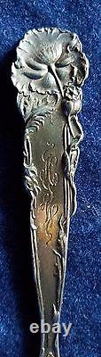 RAPHAEL by Alvin Sterling 9 1/4 monogrammed JELLY SERVER 1902 Art Nouveau