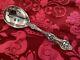Rarest Old Orange Blossom By Alvin Sterling Silver Gumbo Soup Spoon 6 7/8