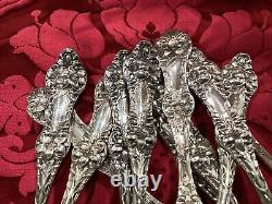 RAREST Old Orange Blossom by Alvin Sterling Silver Gumbo Soup Spoon 6 7/8