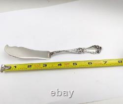 RARE Alvin Majestic Sterling Silver MASTER BUTTER KNIFE Solid No Monogram