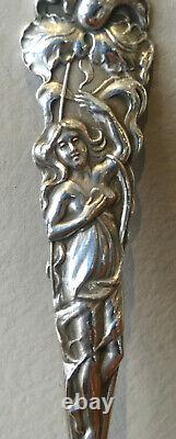 RARE! Raphael by Alvin Sterling Silver ICE CREAM FORK 5 3/4 No Mono