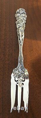 RARE! Raphael by Alvin Sterling Silver PASTRY FORK 6 Art Nouveau