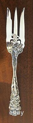 RARE! Raphael by Alvin Sterling Silver PASTRY FORK 6 Art Nouveau