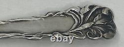 Raphael By Alvin Sterling Silver Demi Tasse Spoon 4 Nouveau Antique