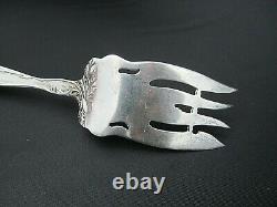 Raphael Sterling by ALVIN Sterling Small Meat Fork 7 3/4 1902 Issued Design