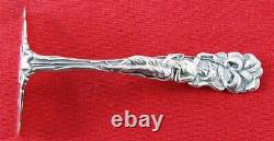 Raphael by Alvin Sterling Silver Baby Food Pusher, 3 1/8, Mono, Art Nouveau